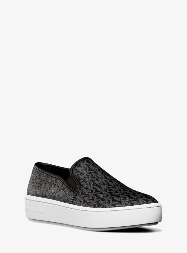 Michael Kors Teddi Signature Logo Slip-On Sneaker - Preorder