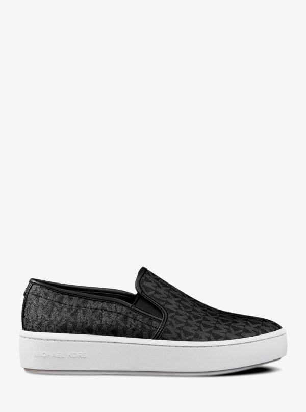 Michael Kors Teddi Signature Logo Slip-On Sneaker - Preorder