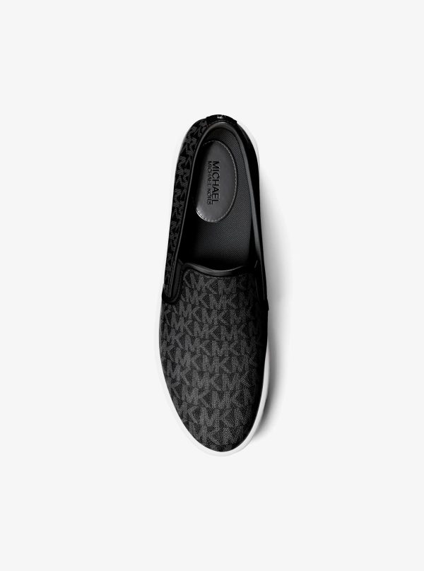 Michael Kors Teddi Signature Logo Slip-On Sneaker - Preorder