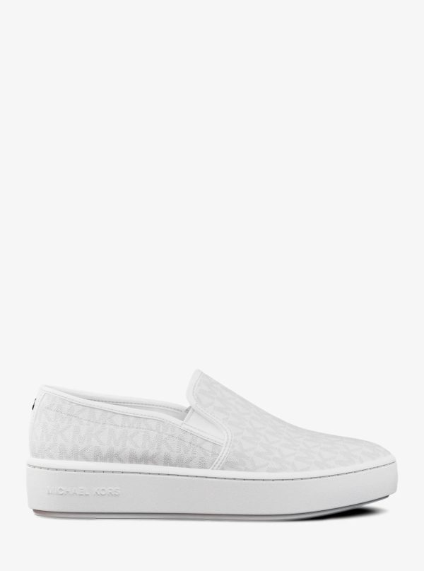 Michael Kors Teddi Signature Logo Slip-On Sneaker - Preorder