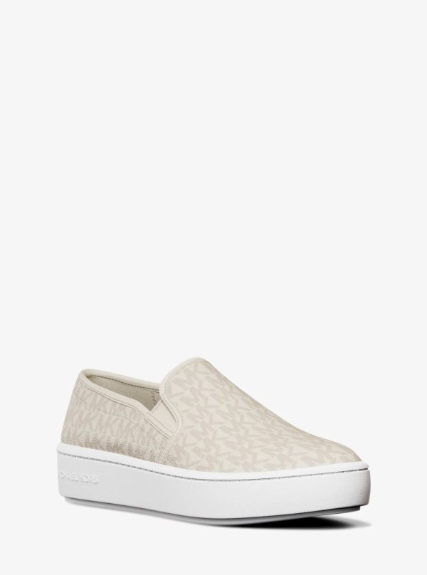 Michael Kors Teddi Signature Logo Slip-On Sneaker - Preorder