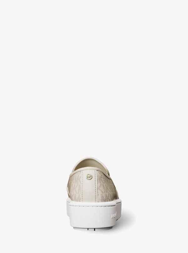 Michael Kors Teddi Signature Logo Slip-On Sneaker - Preorder