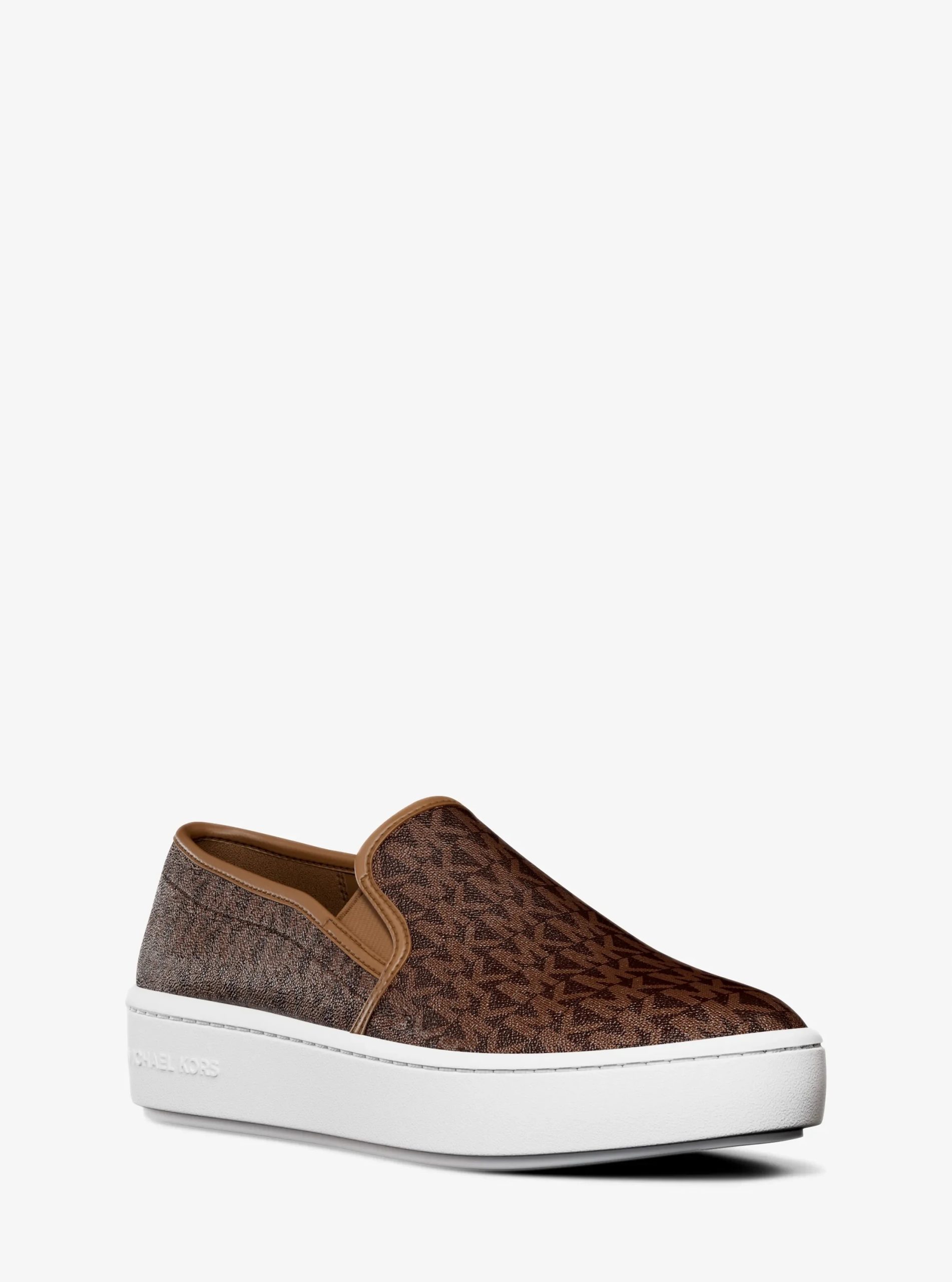 Michael Kors Teddi Signature Logo Slip-On Sneaker - Preorder
