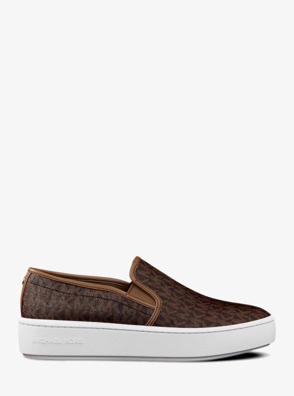 Michael Kors Teddi Signature Logo Slip-On Sneaker - Preorder