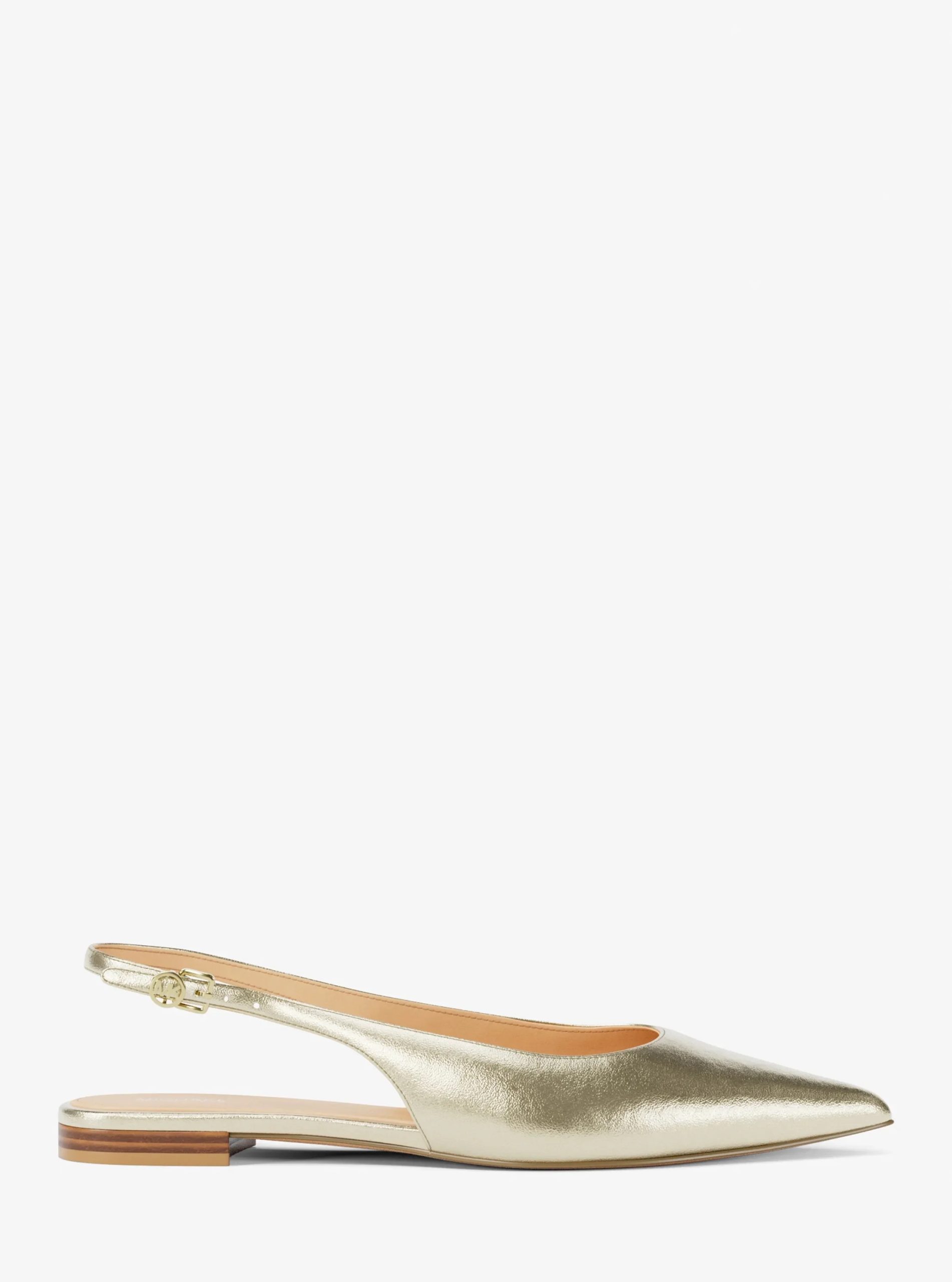 Michael Kors Amali Metallic Slingback Flat - Preorder