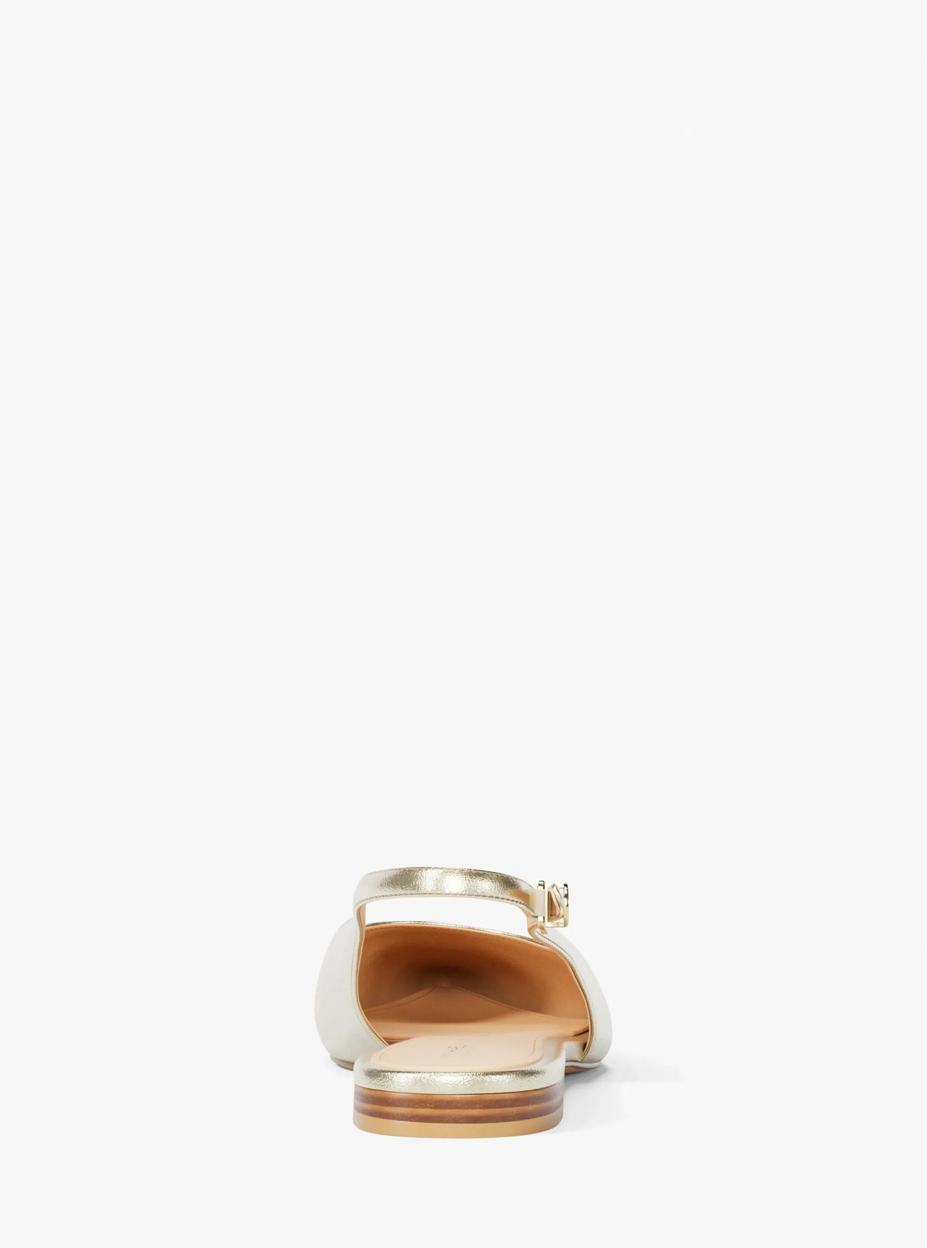 Michael Kors Amali Metallic Slingback Flat - Preorder
