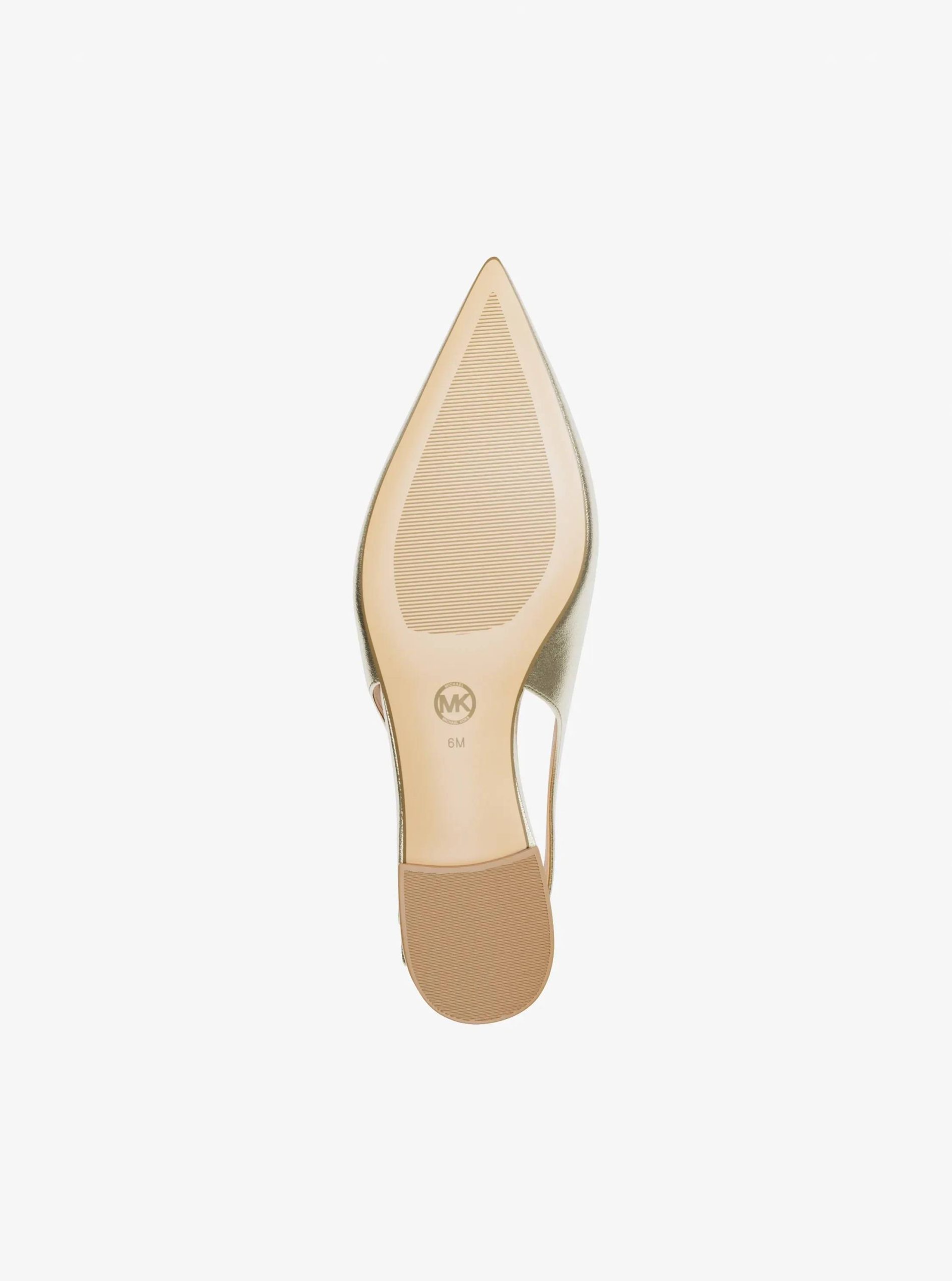 Michael Kors Amali Metallic Slingback Flat - Preorder