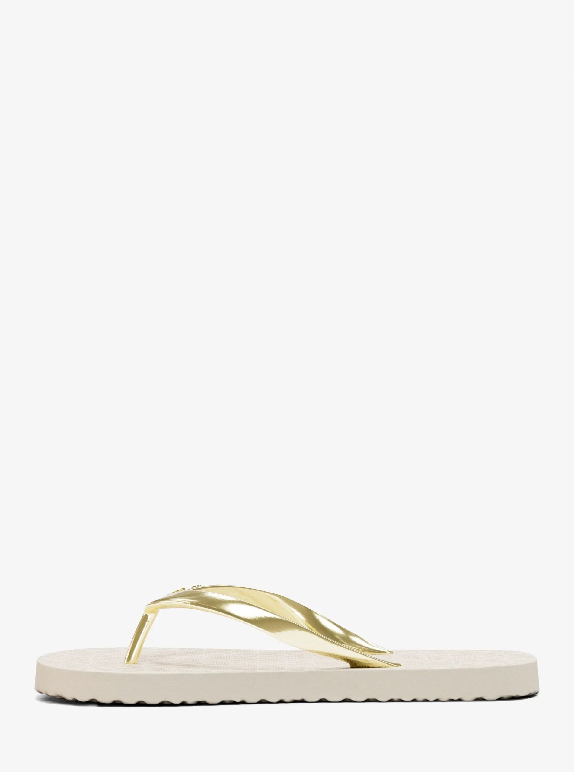 Michael Kors Signature Logo Flip Flops - Preorder