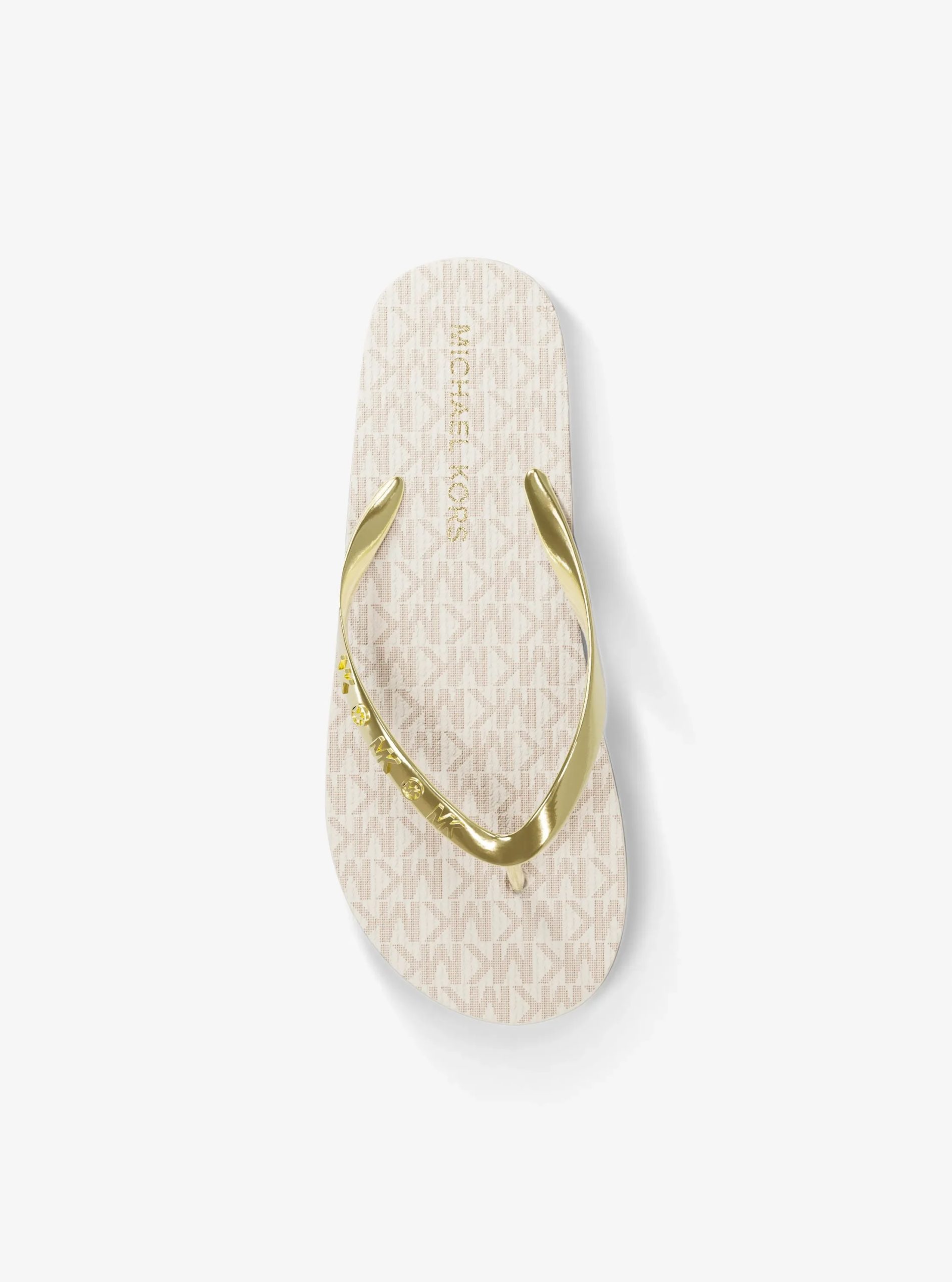 Michael Kors Signature Logo Flip Flops - Preorder