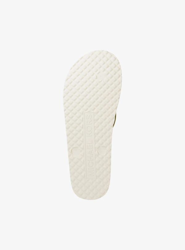 Michael Kors Signature Logo Flip Flops - Preorder