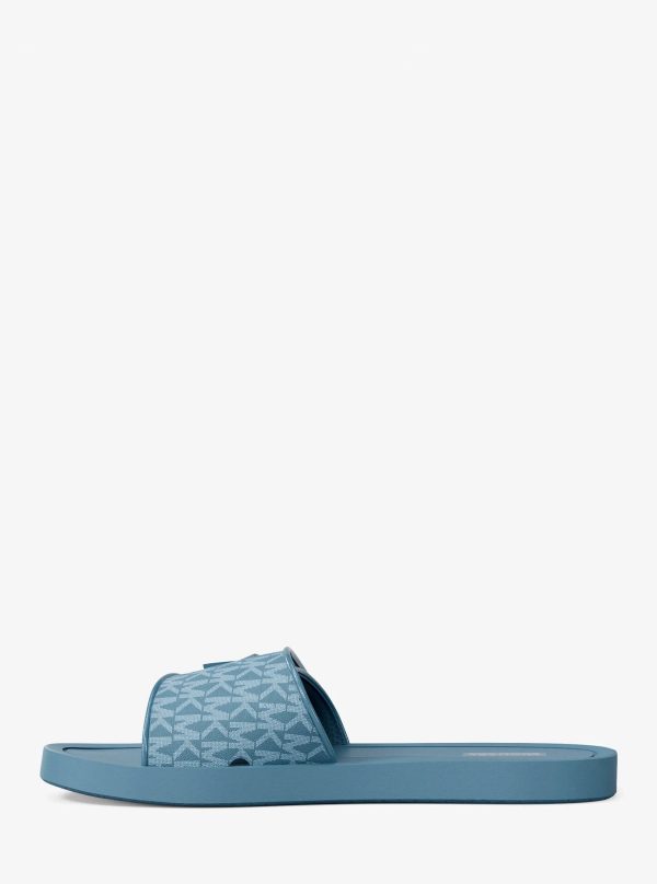 Michael Kors Palmer Signature Logo Slide Sandal - Preorder