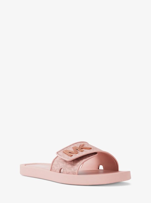 Michael Kors Palmer Signature Logo Slide Sandal - Preorder