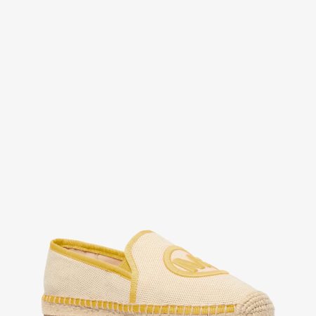 Michael Kors Hastings Two-Tone Cotton Blend Canvas Espadrille - Preorder — Daisy Yellow