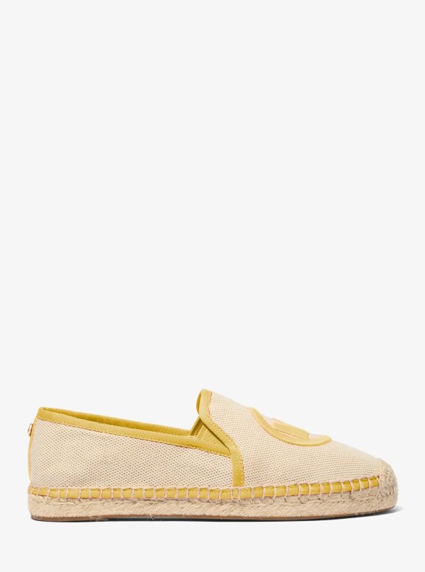 Michael Kors Hastings Two-Tone Cotton Blend Canvas Espadrille - Preorder