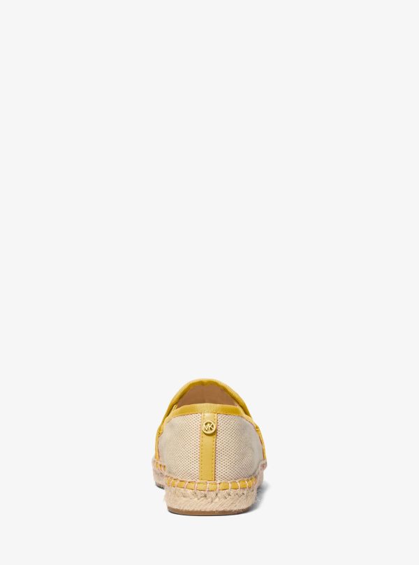 Michael Kors Hastings Two-Tone Cotton Blend Canvas Espadrille - Preorder