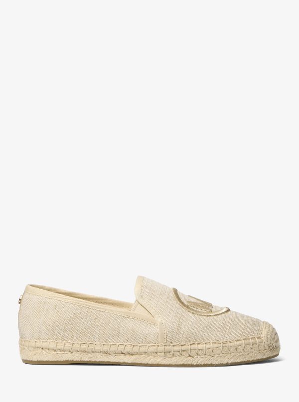 Michael Kors Hastings Metallic Canvas Espadrille - Preorder
