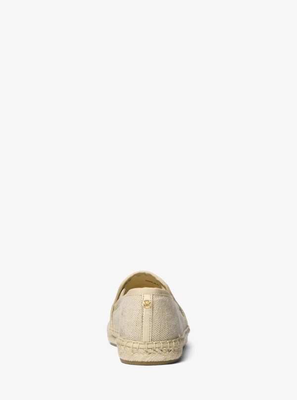 Michael Kors Hastings Metallic Canvas Espadrille - Preorder
