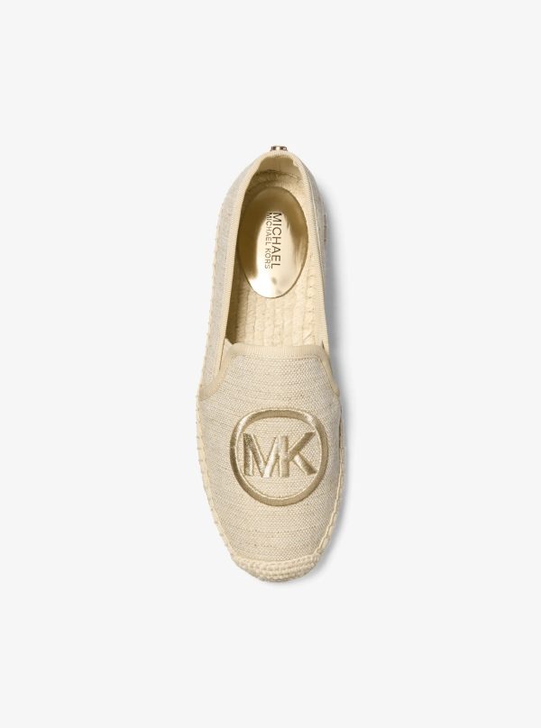 Michael Kors Hastings Metallic Canvas Espadrille - Preorder