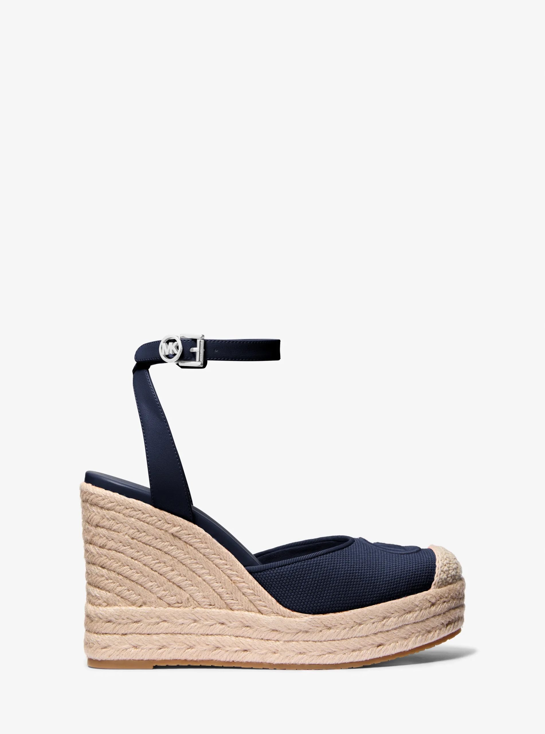 Michael Kors Larissa Cotton Canvas Espadrille Wedge - Preorder
