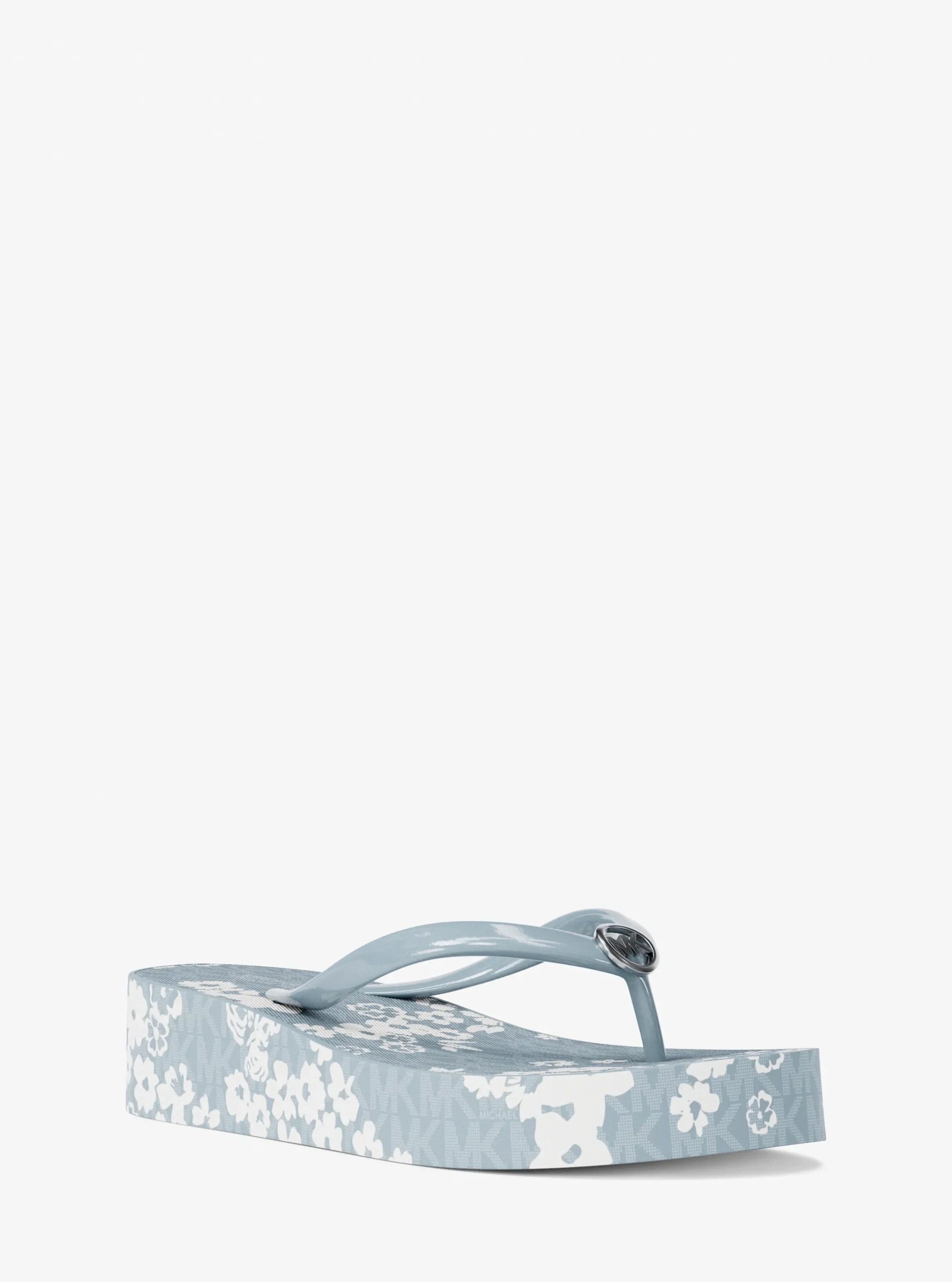 Michael Kors Bedford Printed Signature Logo Flip Flop - Preorder