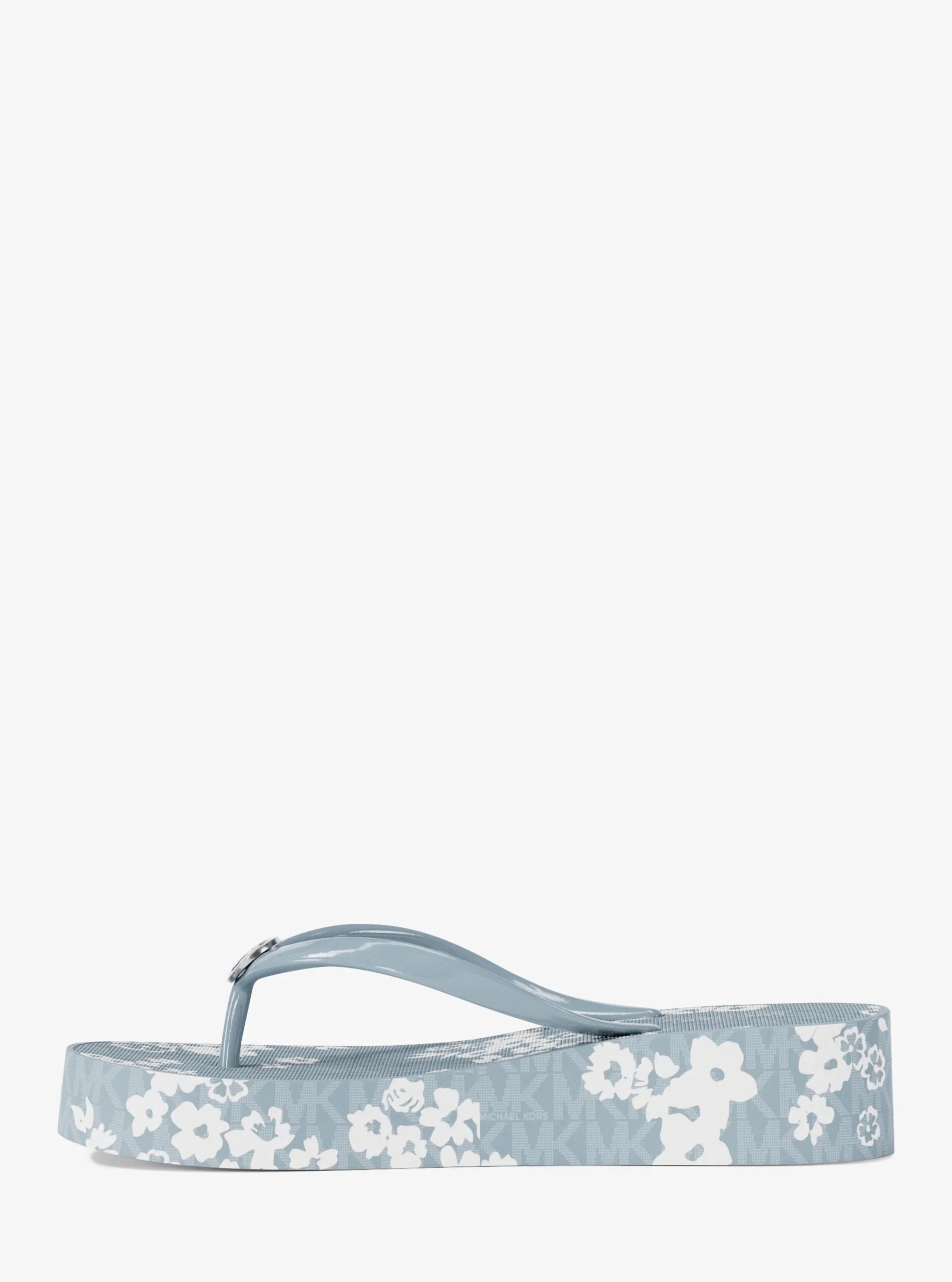 Michael Kors Bedford Printed Signature Logo Flip Flop - Preorder