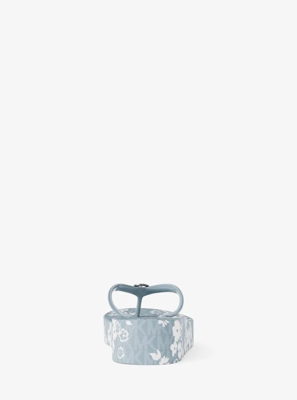 Michael Kors Bedford Printed Signature Logo Flip Flop - Preorder