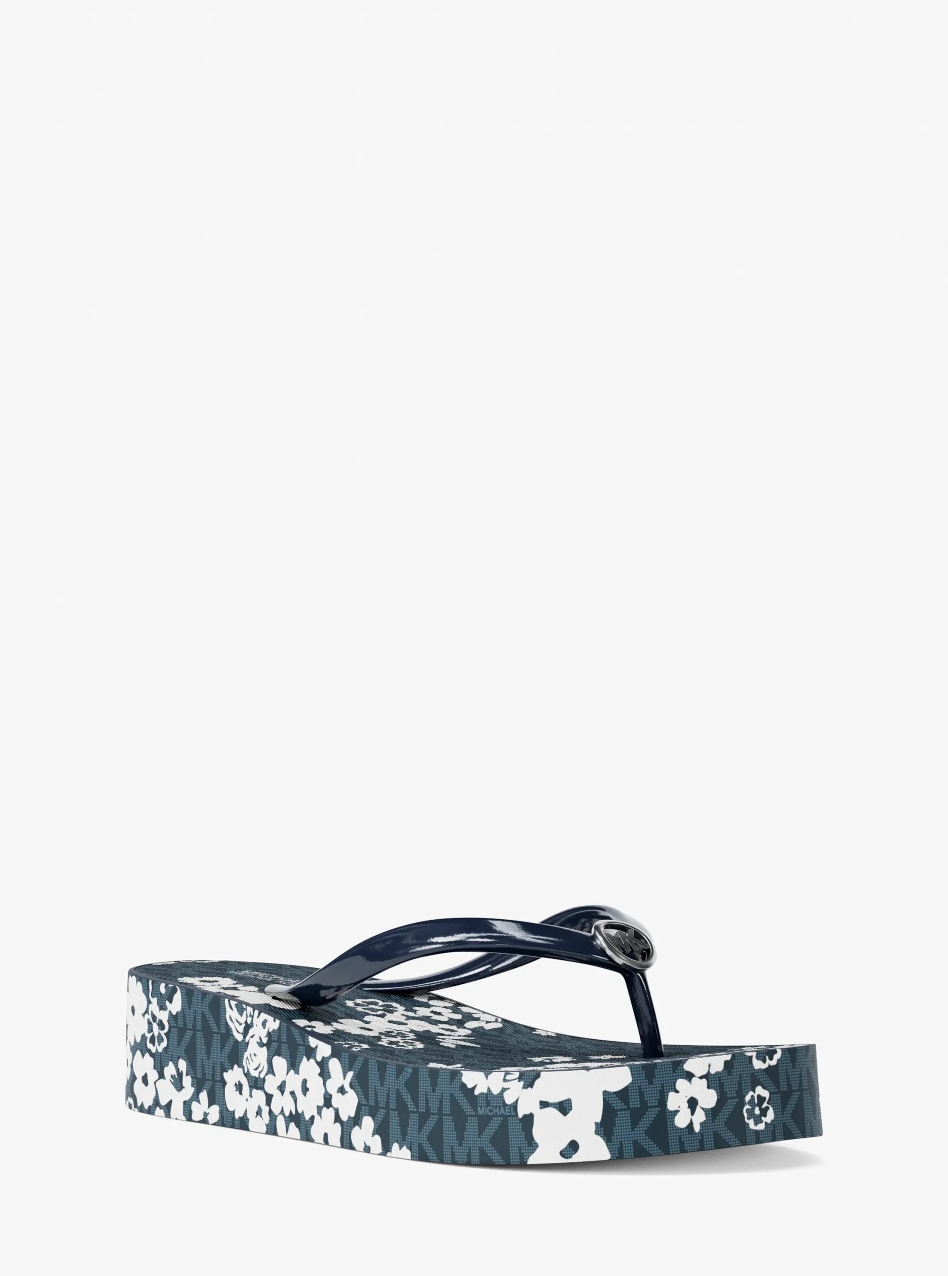 Michael Kors Bedford Printed Signature Logo Flip Flop - Preorder