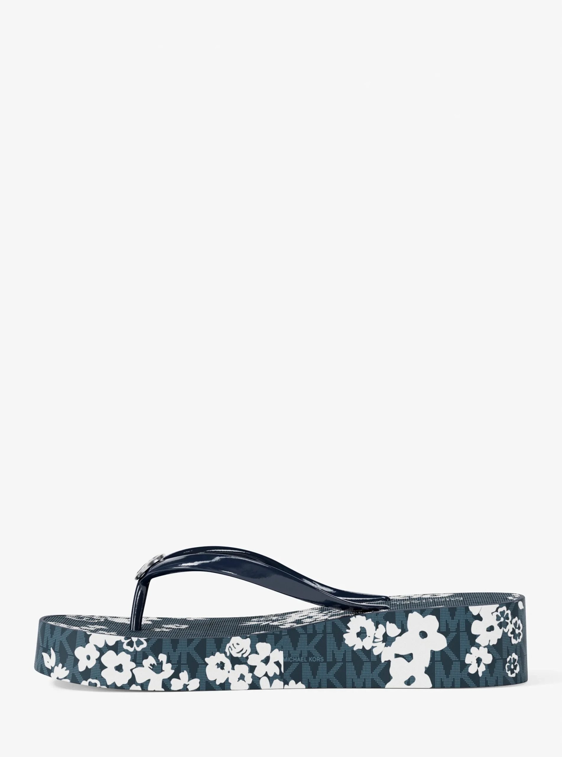 Michael Kors Bedford Printed Signature Logo Flip Flop - Preorder