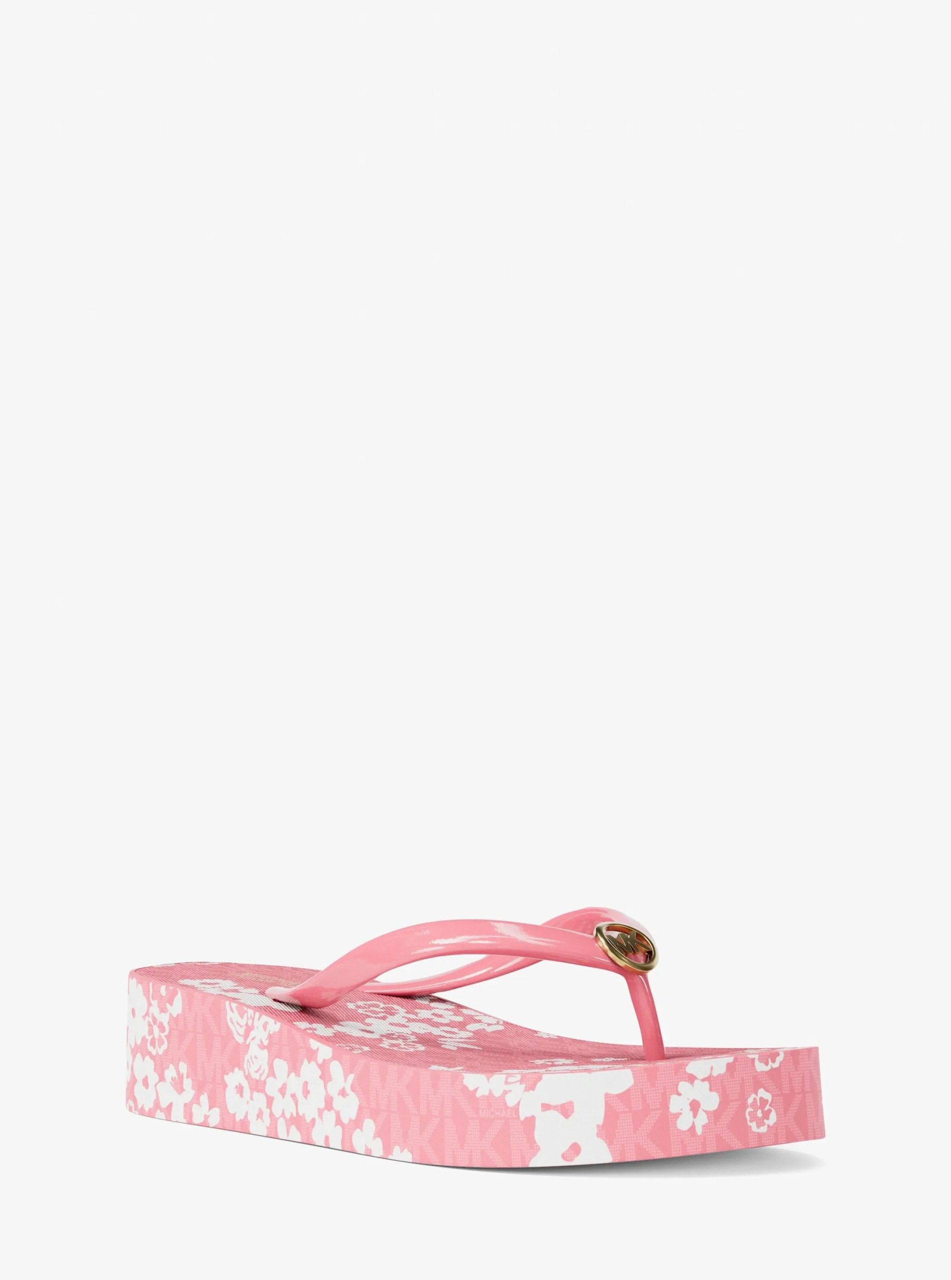 Michael Kors Bedford Printed Signature Logo Flip Flop - Preorder