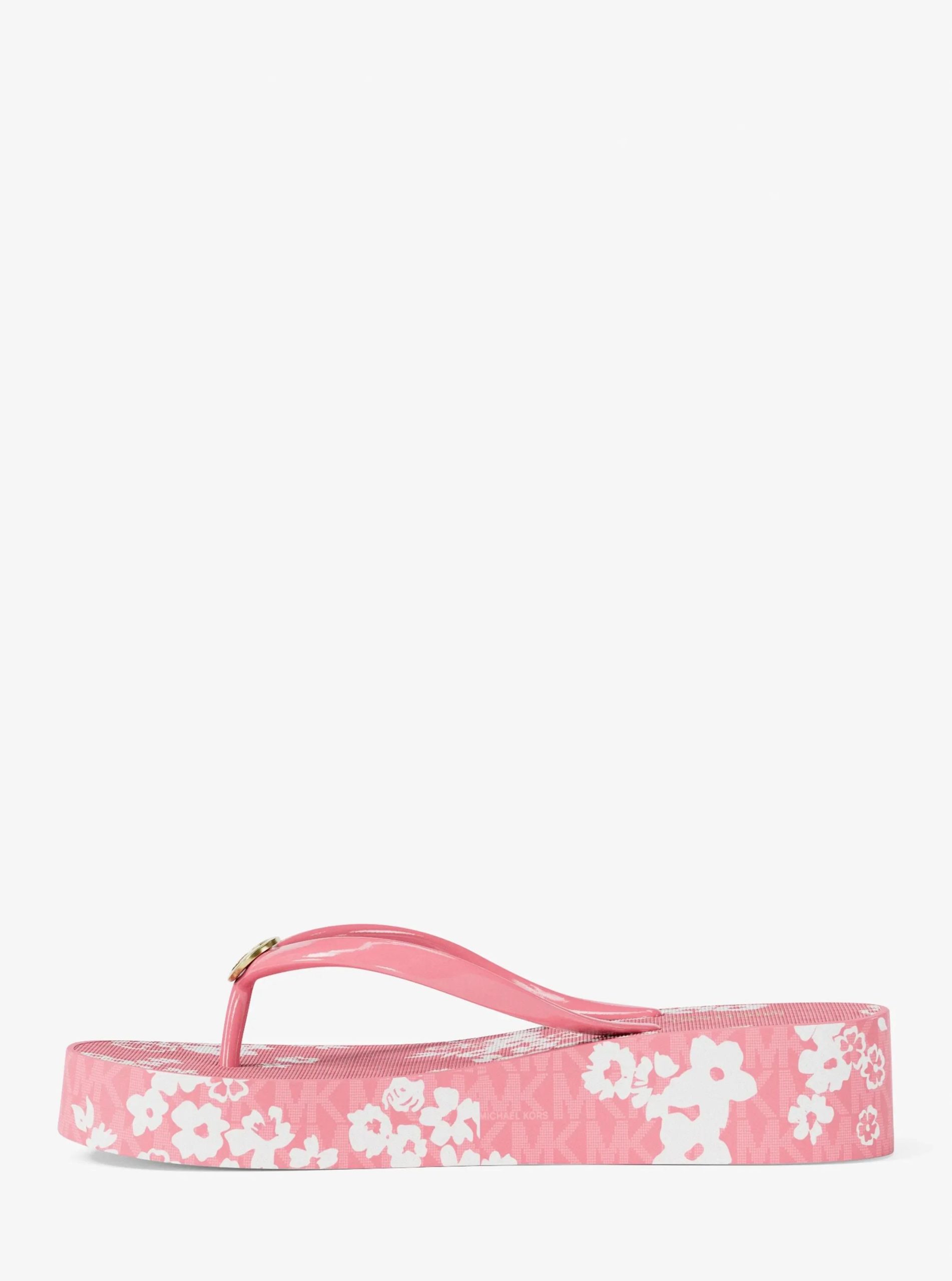 Michael Kors Bedford Printed Signature Logo Flip Flop - Preorder