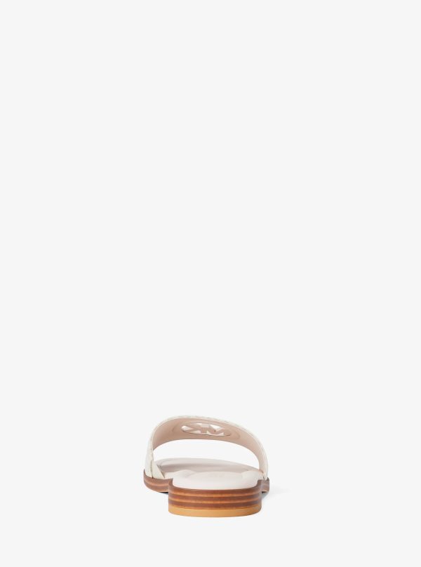 Michael Kors Carissa Signature Logo Slide Sandal - Preorder