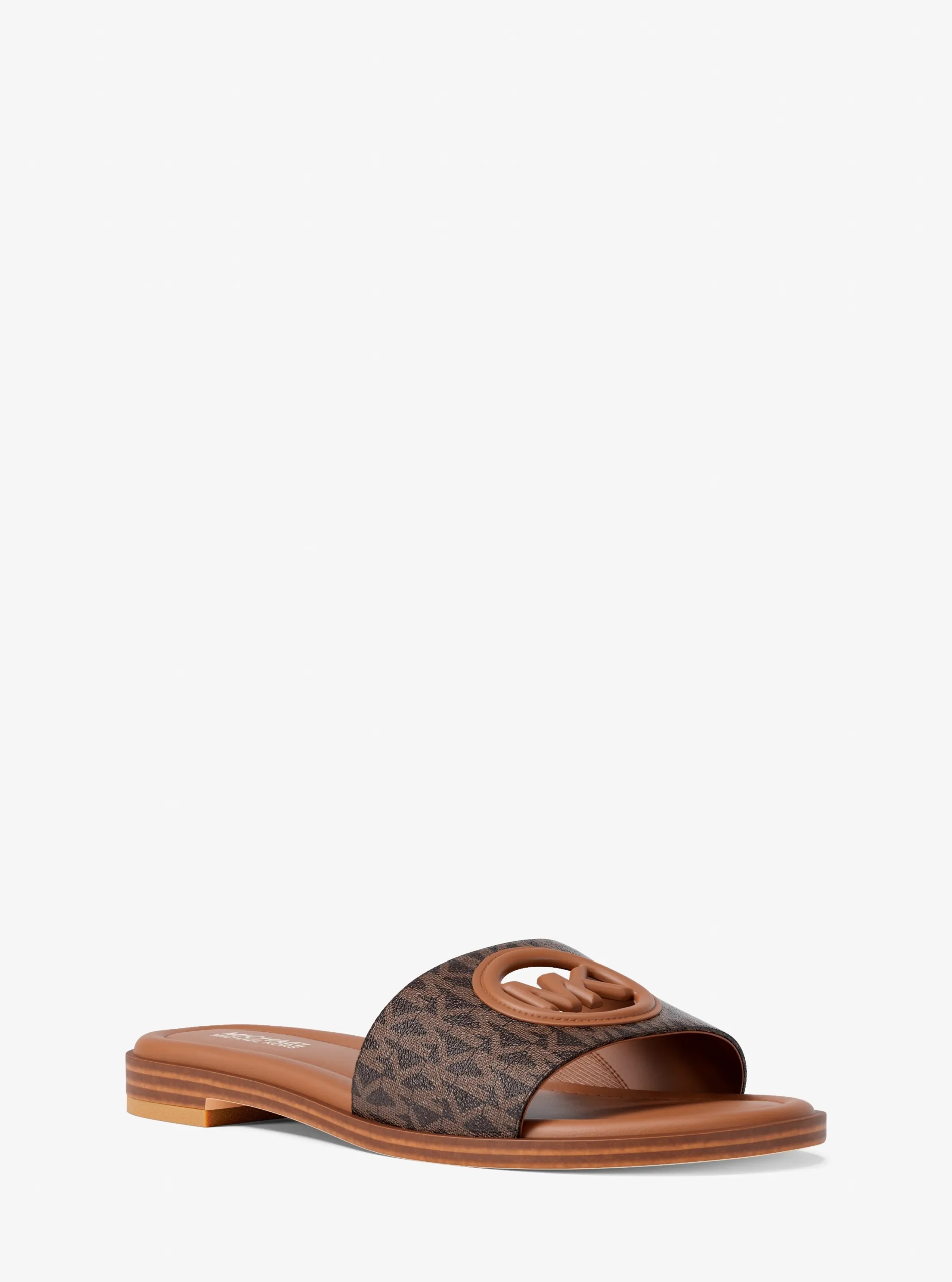 Michael Kors Carissa Signature Logo Slide Sandal - Preorder