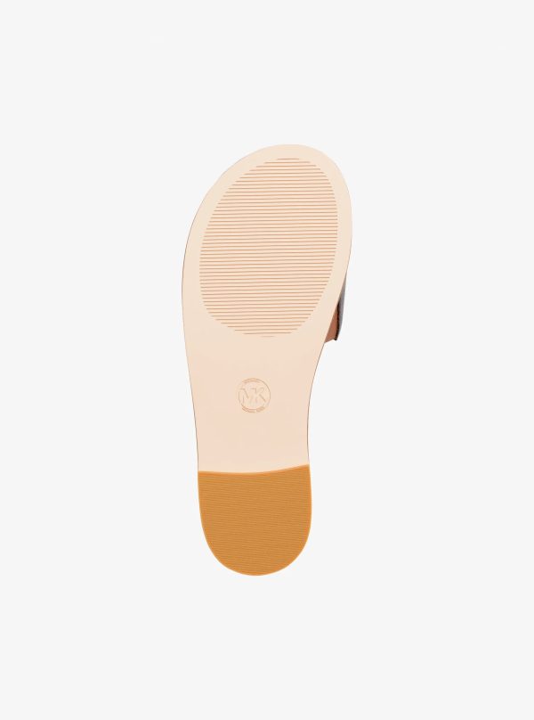 Michael Kors Carissa Signature Logo Slide Sandal - Preorder