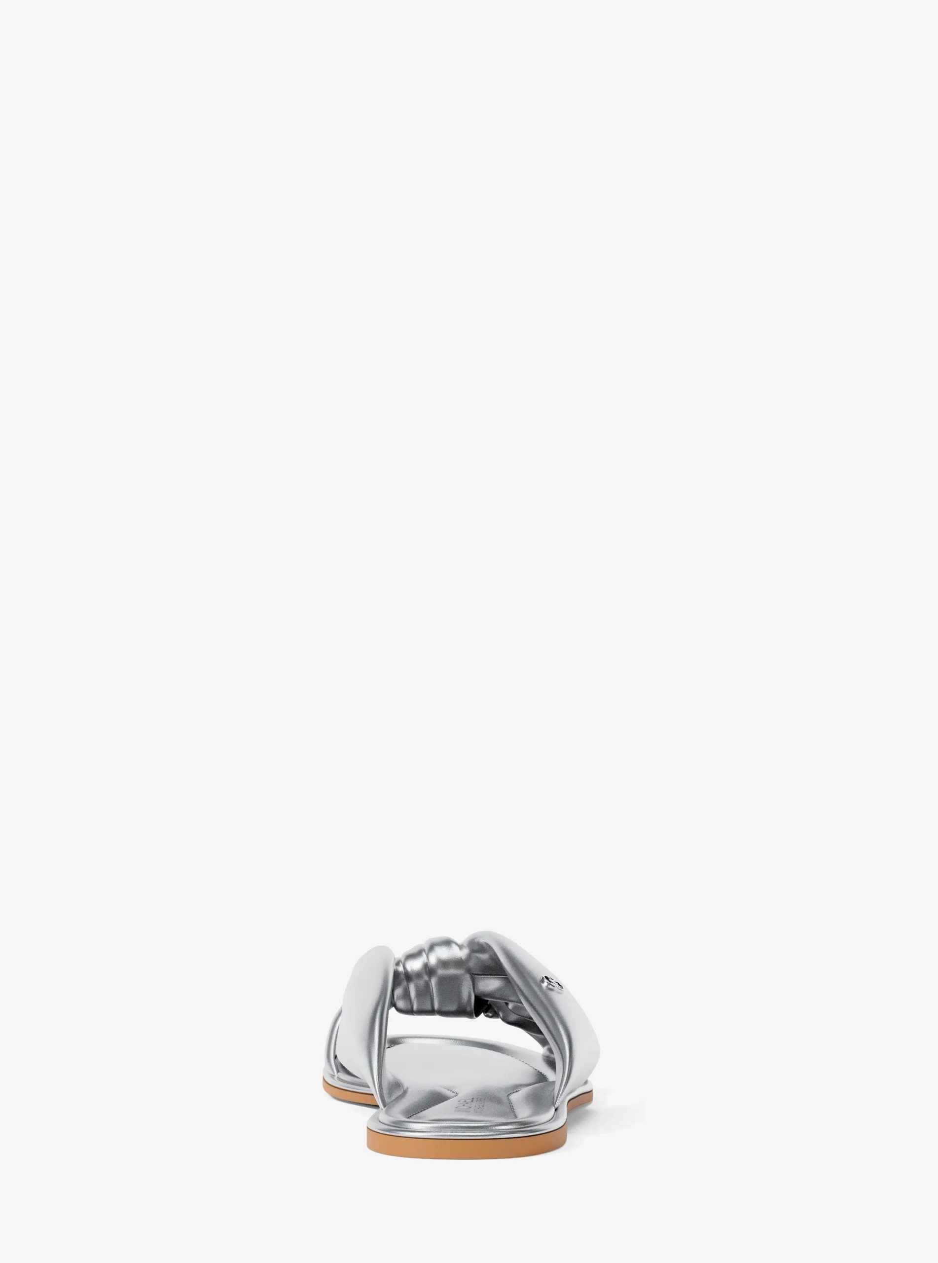 Michael Kors Elena Metallic Slide Sandal - Preorder