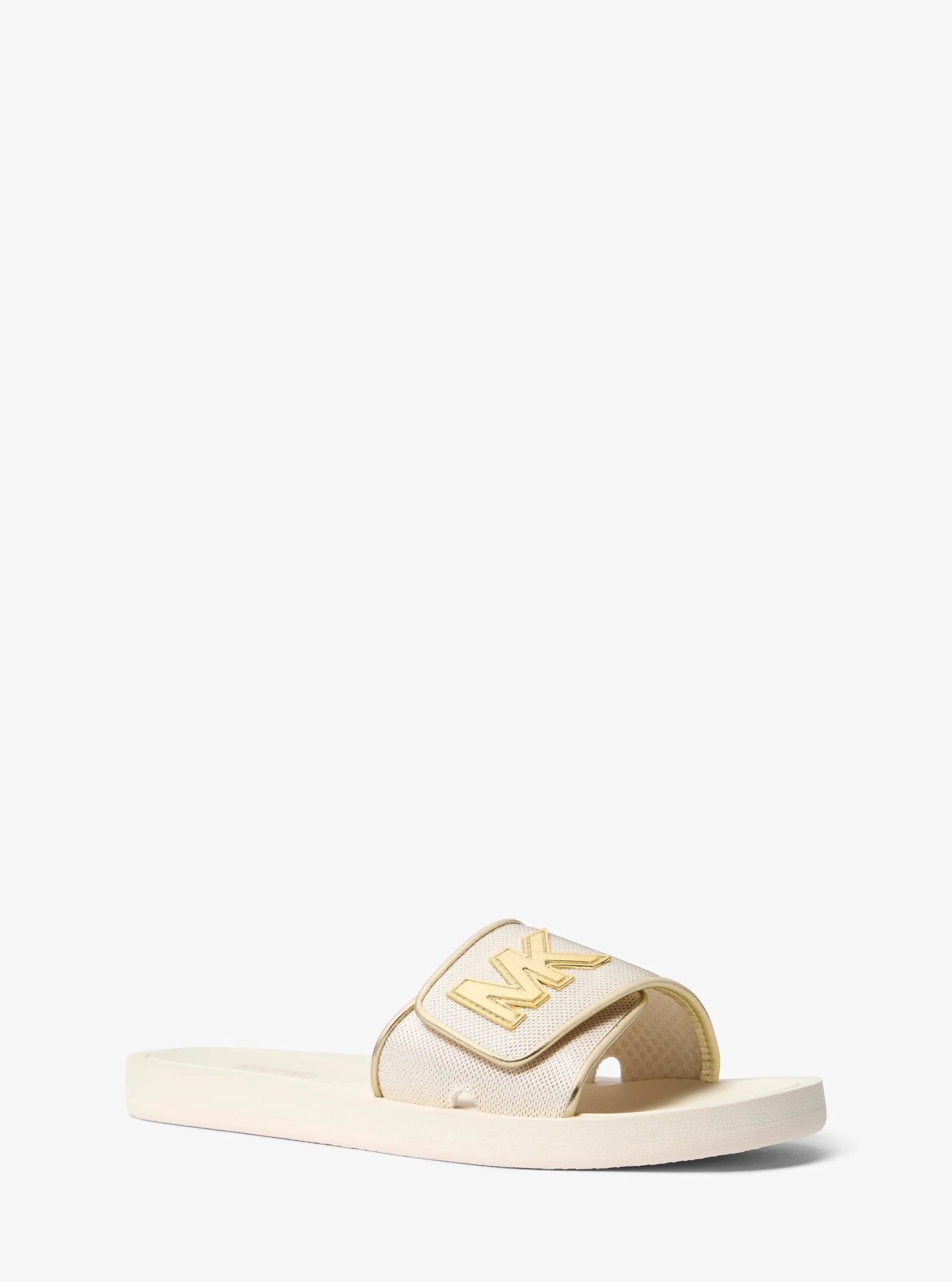 Michael Kors Palmer Metallic Mesh Slide Sandal - Preorder