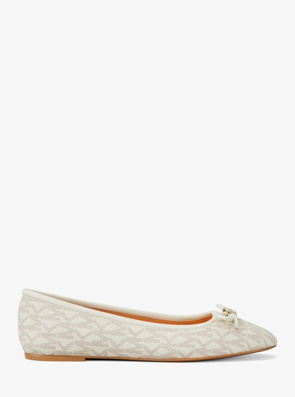 Michael Kors Savannah Signature Logo Ballet Flat - Preorder
