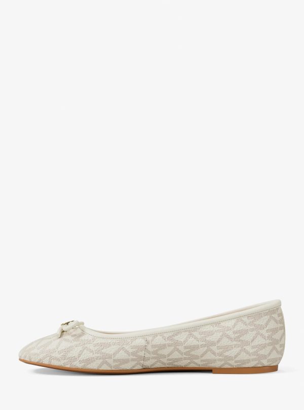 Michael Kors Savannah Signature Logo Ballet Flat - Preorder