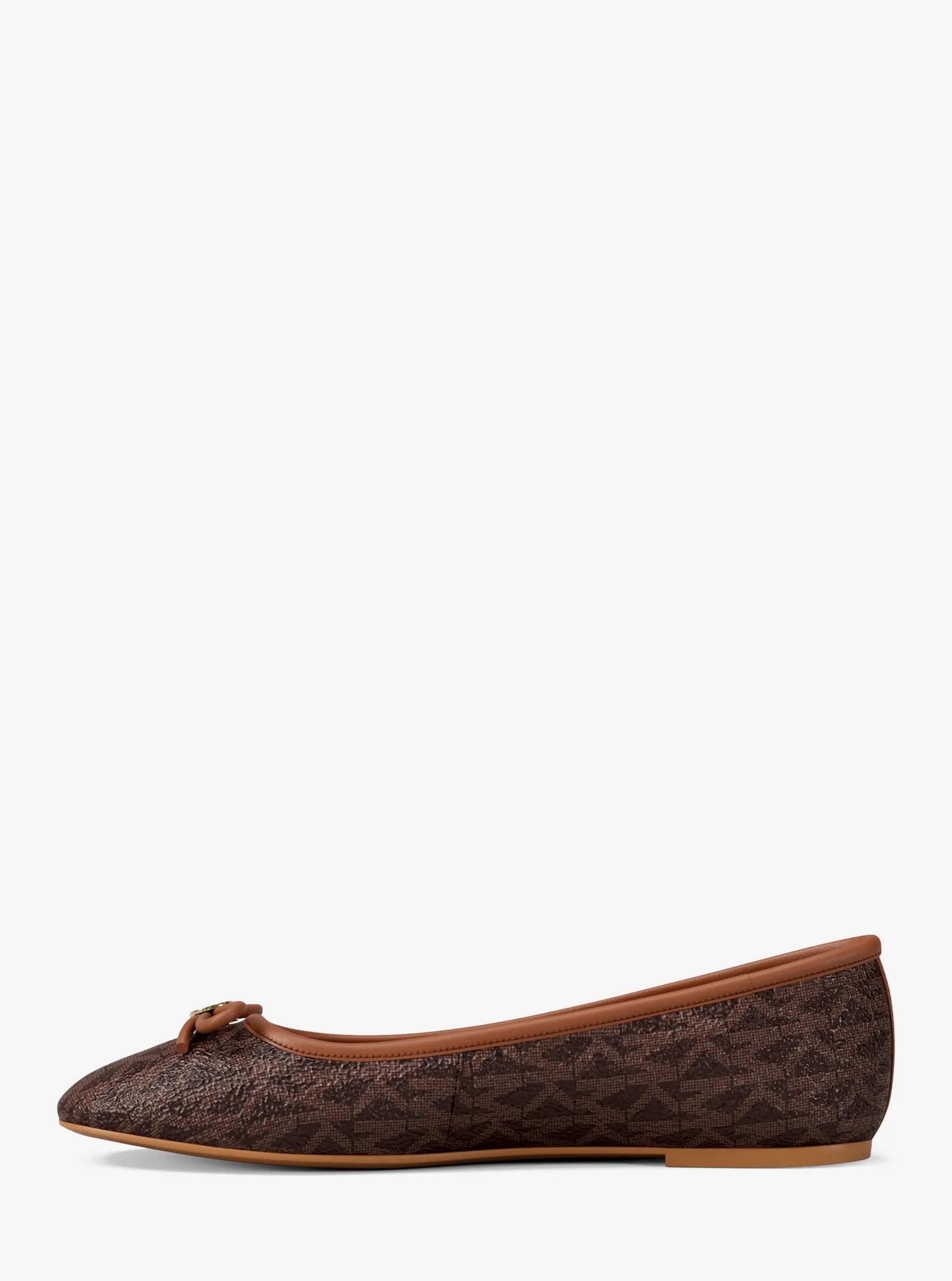 Michael Kors Savannah Signature Logo Ballet Flat - Preorder