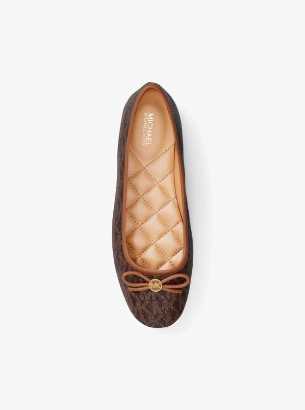 Michael Kors Savannah Signature Logo Ballet Flat - Preorder