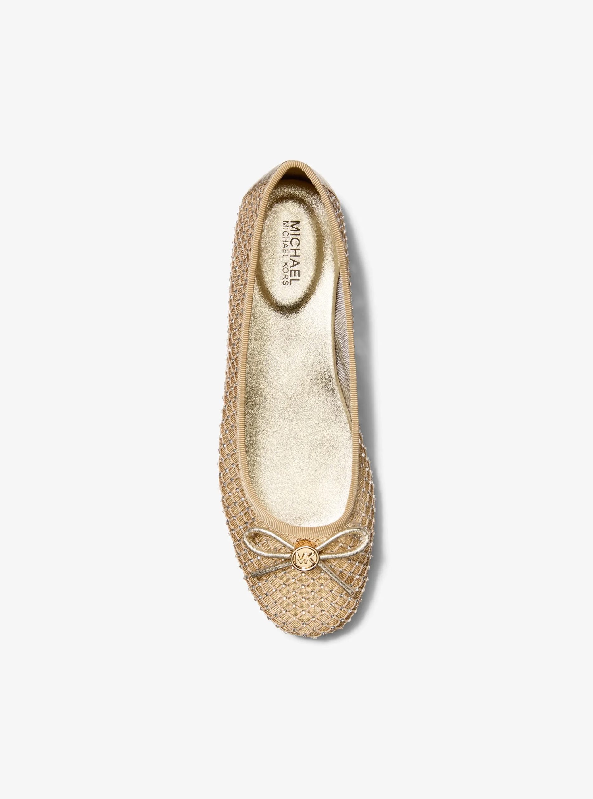 Michael Kors Savannah Embellished Mesh Ballet Flat - Preorder