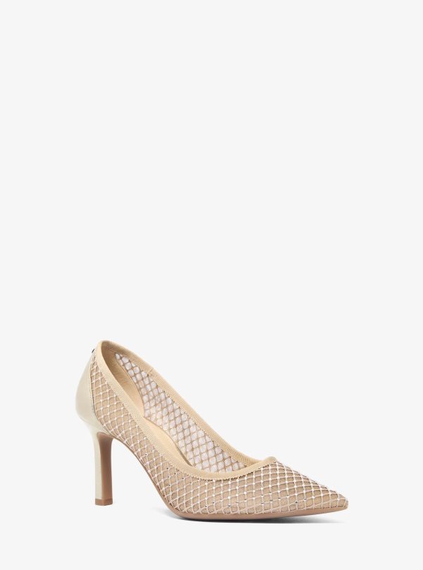Michael Kors Willa Embellished Mesh Pump - Preorder