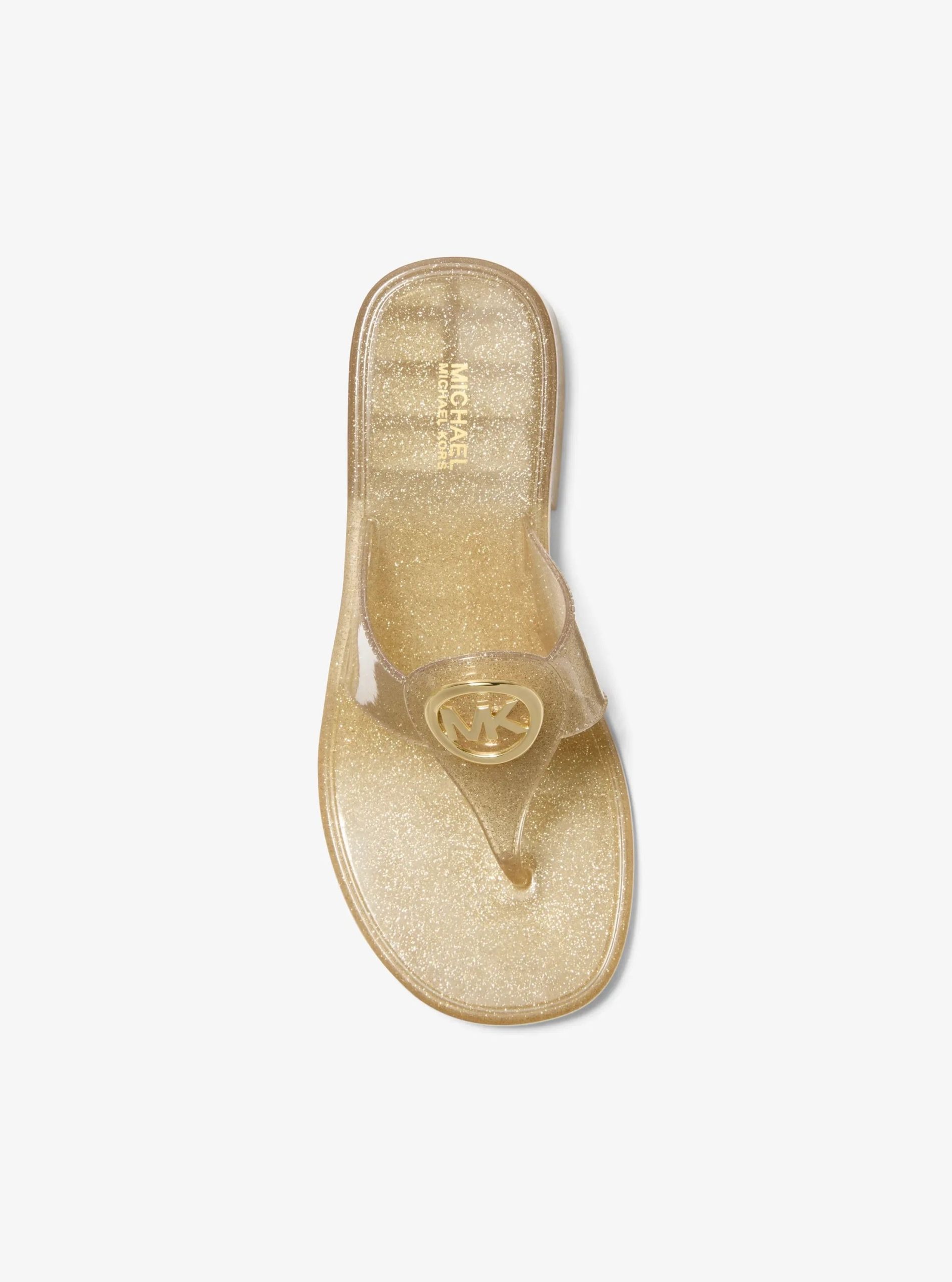 Michael Kors Hannah Glitter Jelly Thong Sandal - Preorder