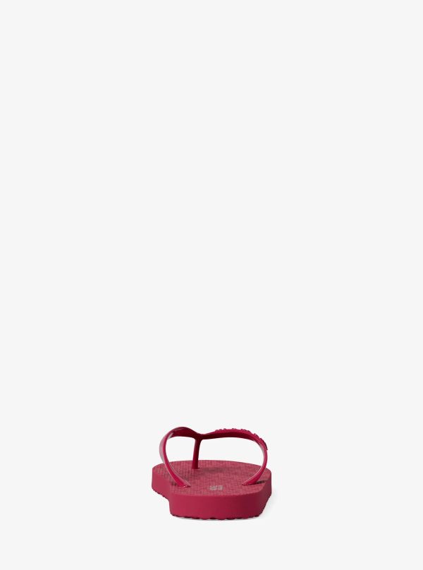 Michael Kors Signature Logo Flip Flops - Preorder