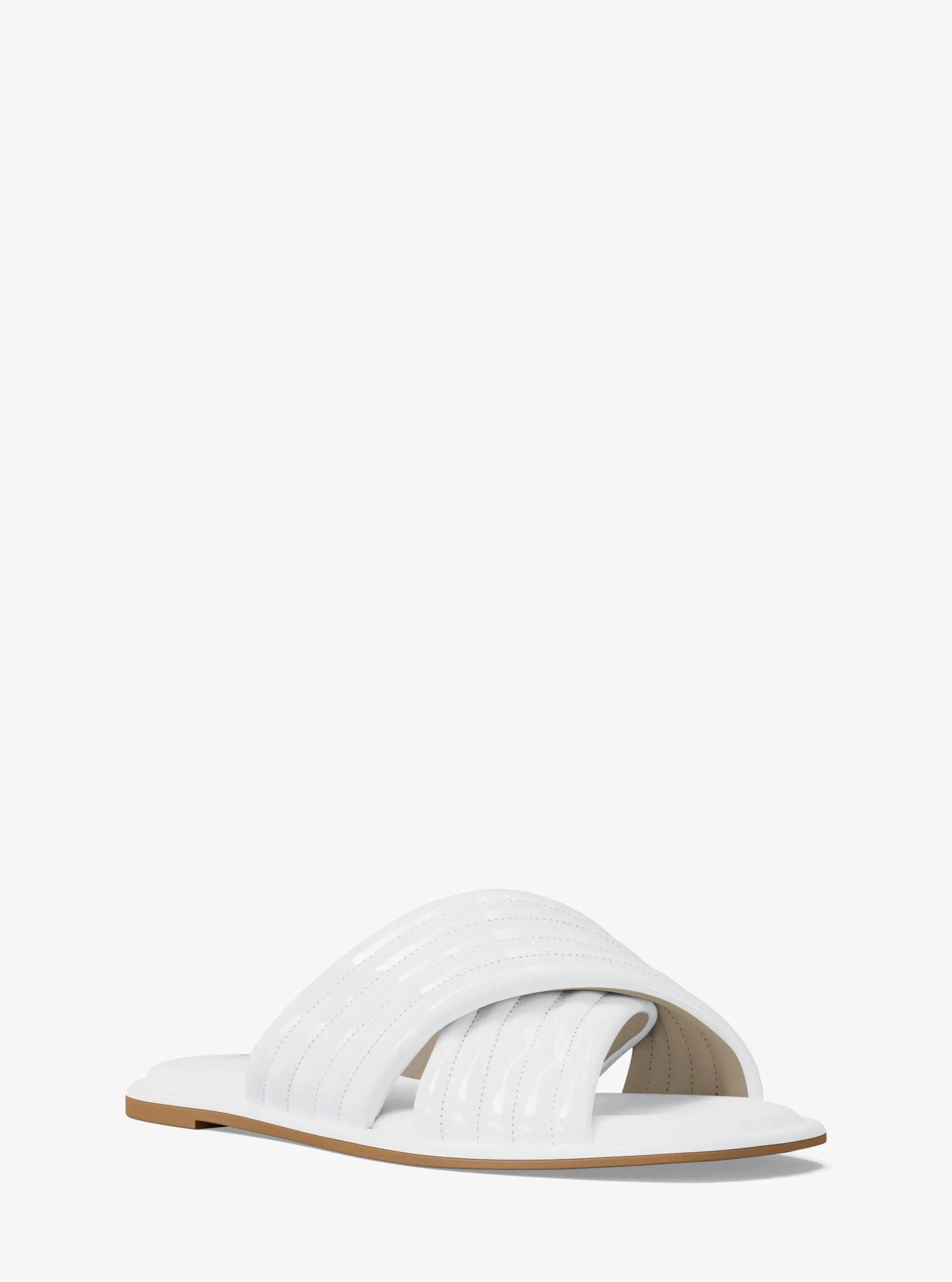 Michael Kors Portia Patent Slide Sandal - Preorder