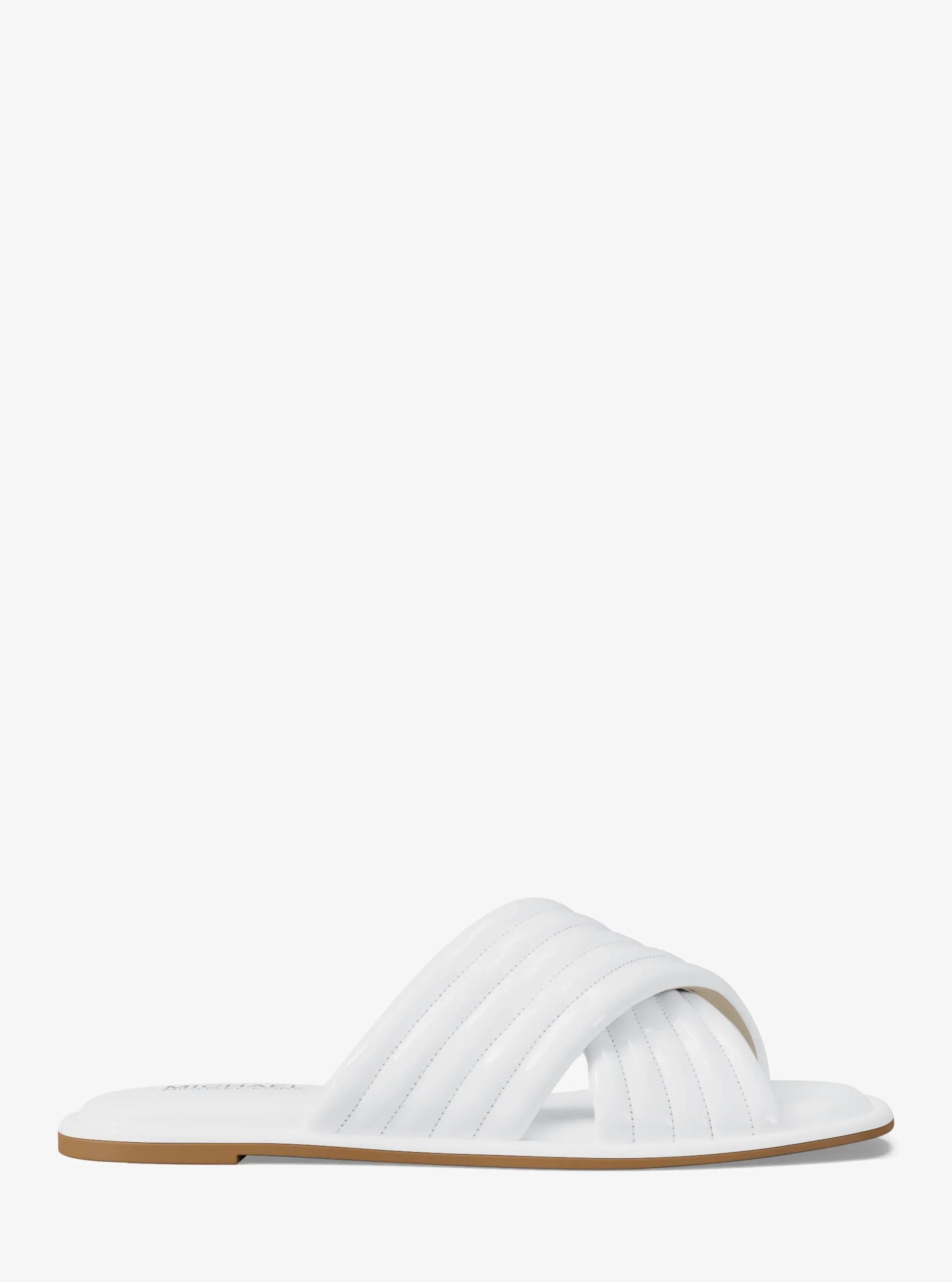 Michael Kors Portia Patent Slide Sandal - Preorder