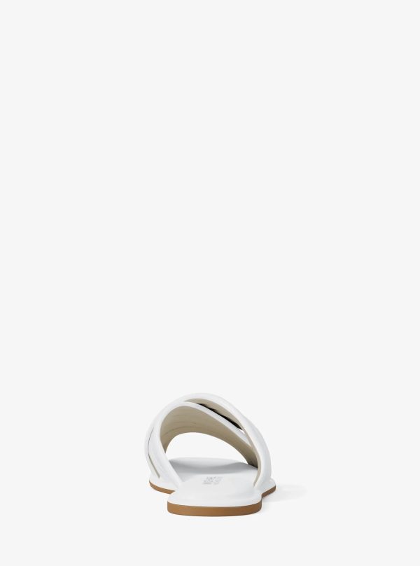 Michael Kors Portia Patent Slide Sandal - Preorder