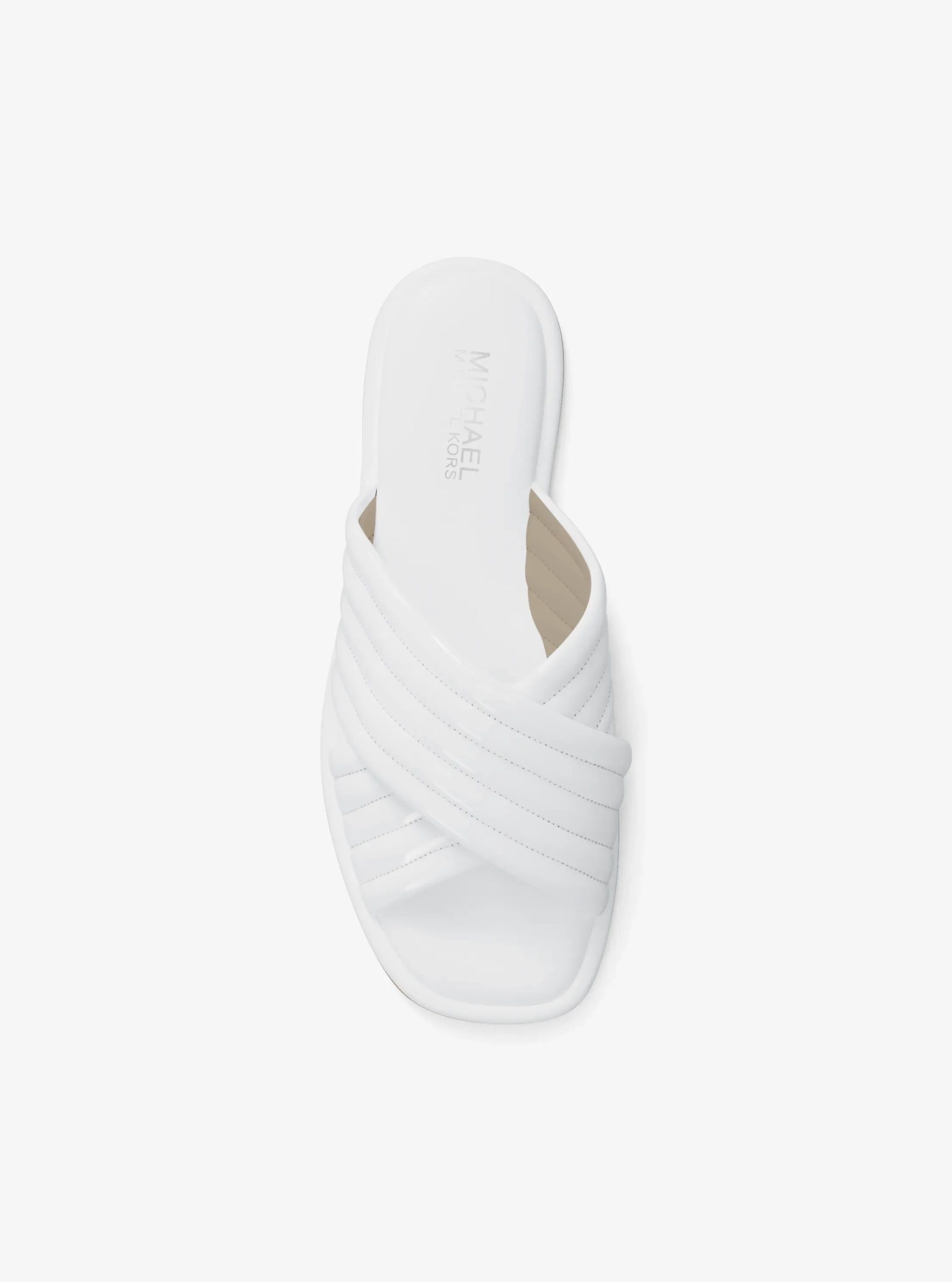 Michael Kors Portia Patent Slide Sandal - Preorder