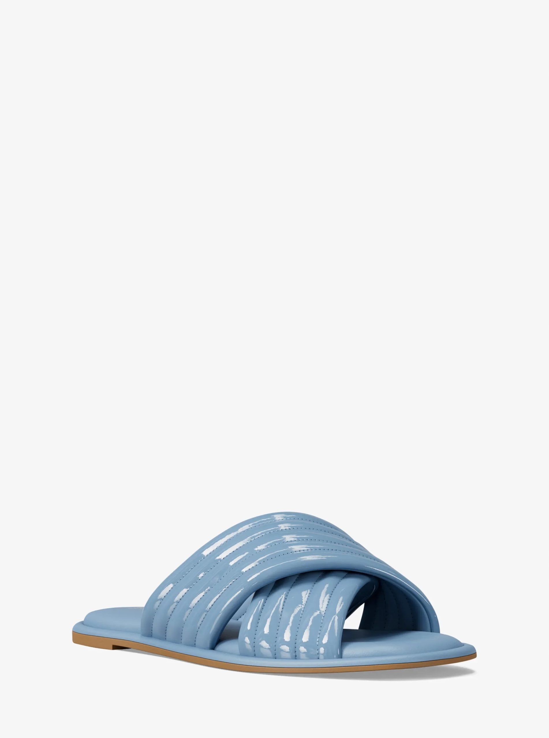 Michael Kors Portia Patent Slide Sandal - Preorder