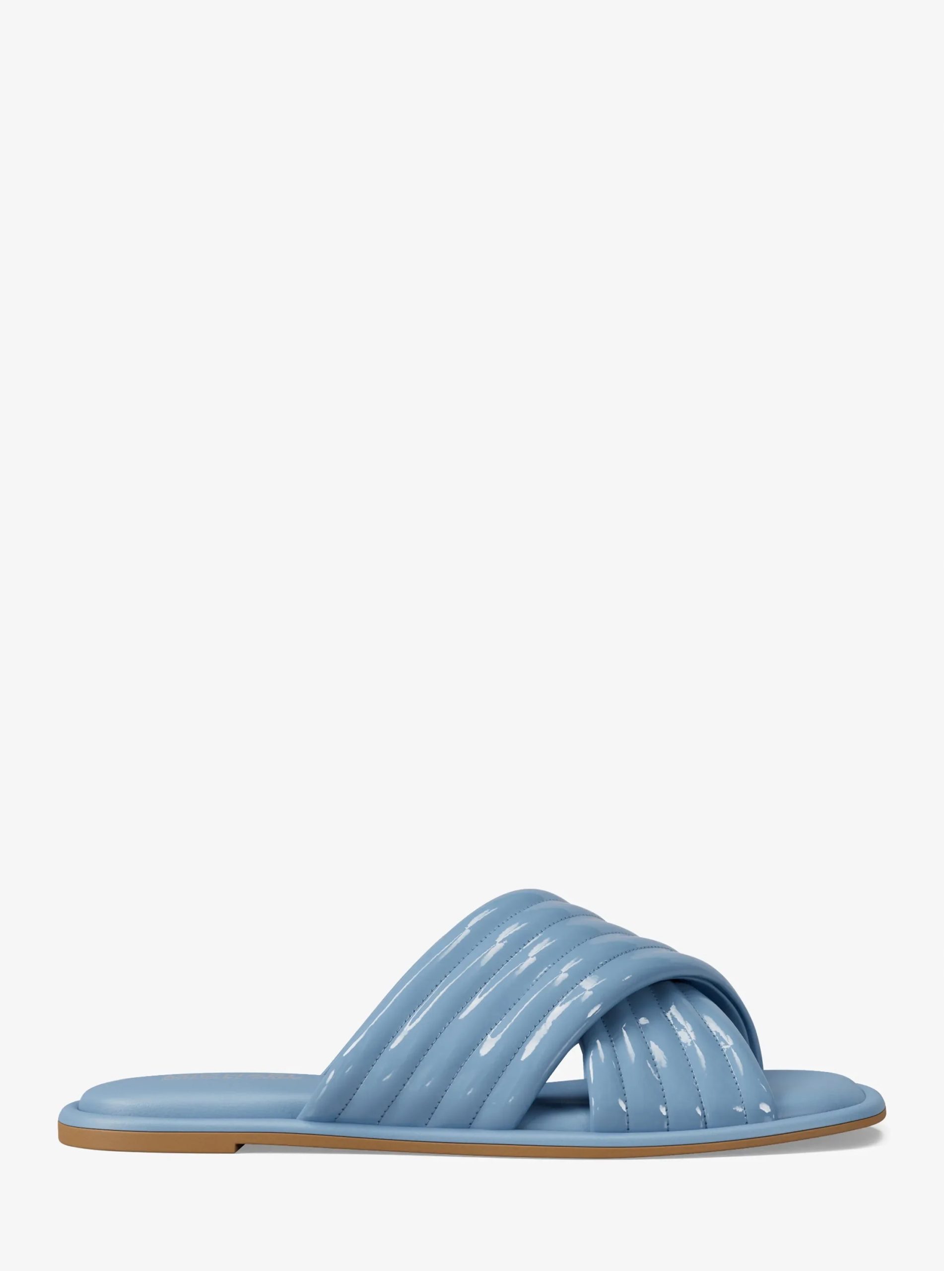 Michael Kors Portia Patent Slide Sandal - Preorder