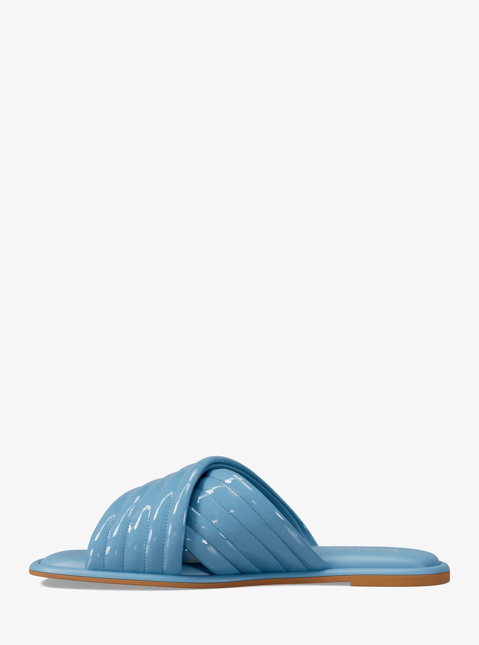Michael Kors Portia Patent Slide Sandal - Preorder